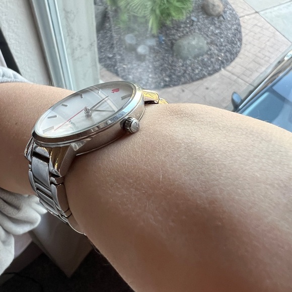 Kate Spade Classic Silver Watch